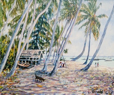 Palmiers bruissants, Zanzibar - Tilly Willis